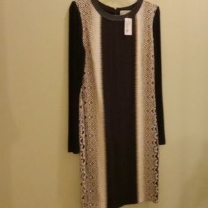 Snakeskin Print Dress